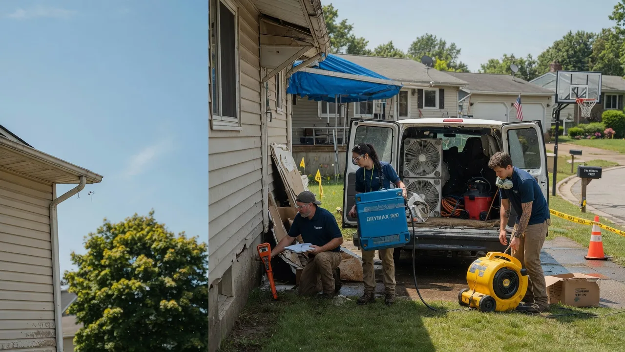 Ceiling Leak Cleanup in Saint Anne, IL near me